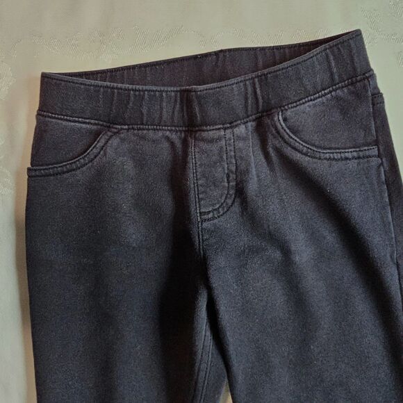 Jumping Beans Black Cotton Pull-On Legging Type Girls Pants sz 6 - Picture 4 of 7